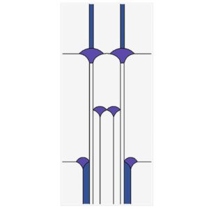 Фото витраж для дверей DV-02