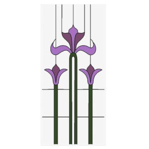 Фото витраж для дверей DV-03