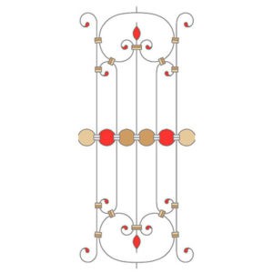 Фото витраж для дверей DV-71