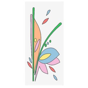 Фото витраж для дверей DV-22