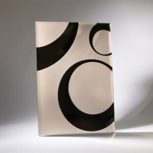 Фото зеркало модель Бабл цвет серебро