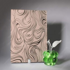 Фото зеркало узорчатое Омут бронза