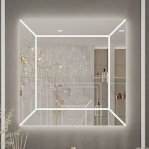 Фото зеркало с подсветкой Барон