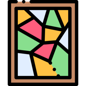 Иконка витраж