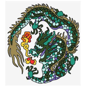 Фото витраж для окон модель Q - 06