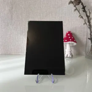 Фото стекло черное модель Лакобель RAL 9005