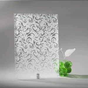 Фото стекло узорчатое модель Алладин бесцветное