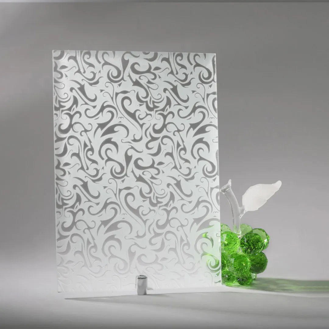 Фото стекло узорчатое модель Алладин бесцветное