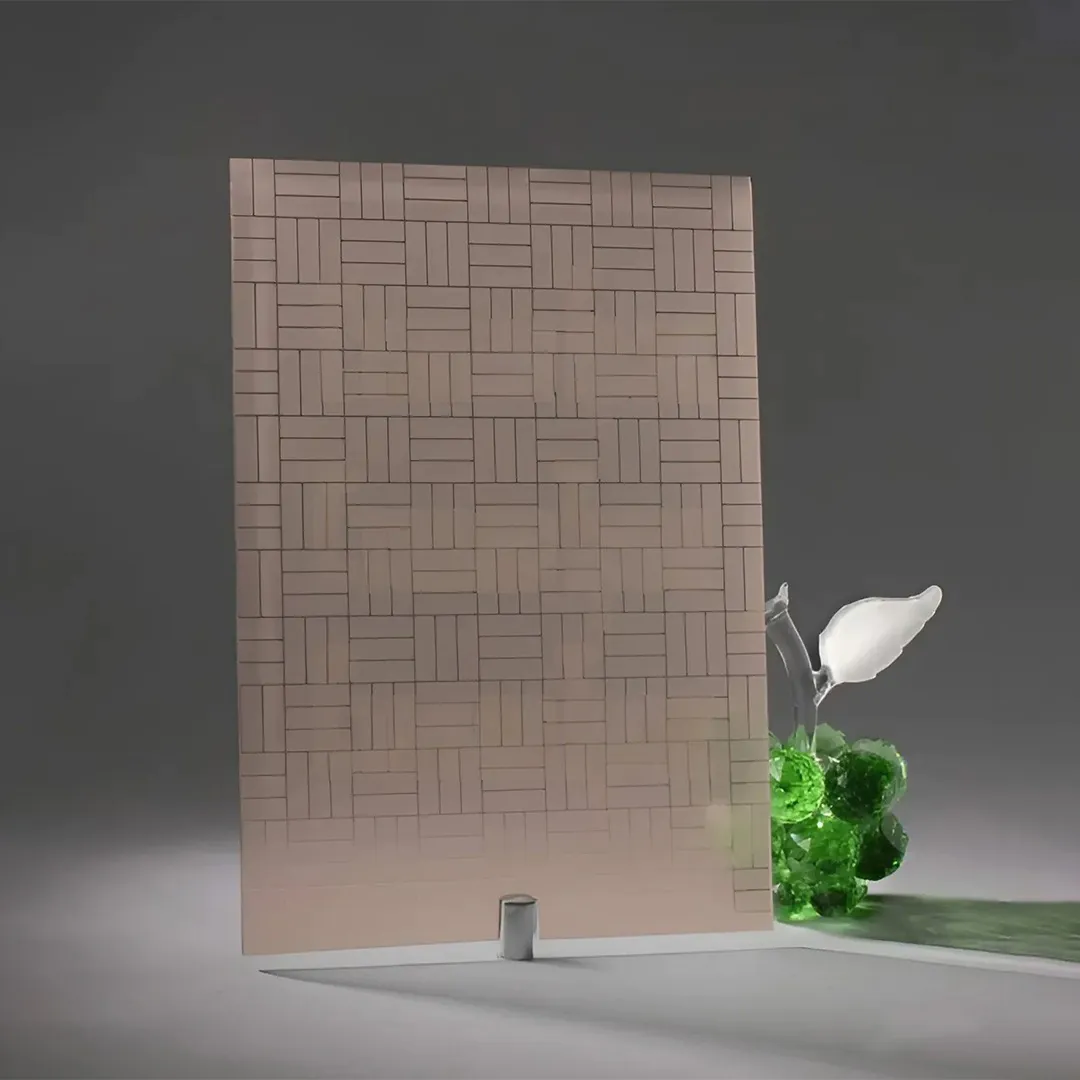 Фото стекло модель Гарден цвет бронза