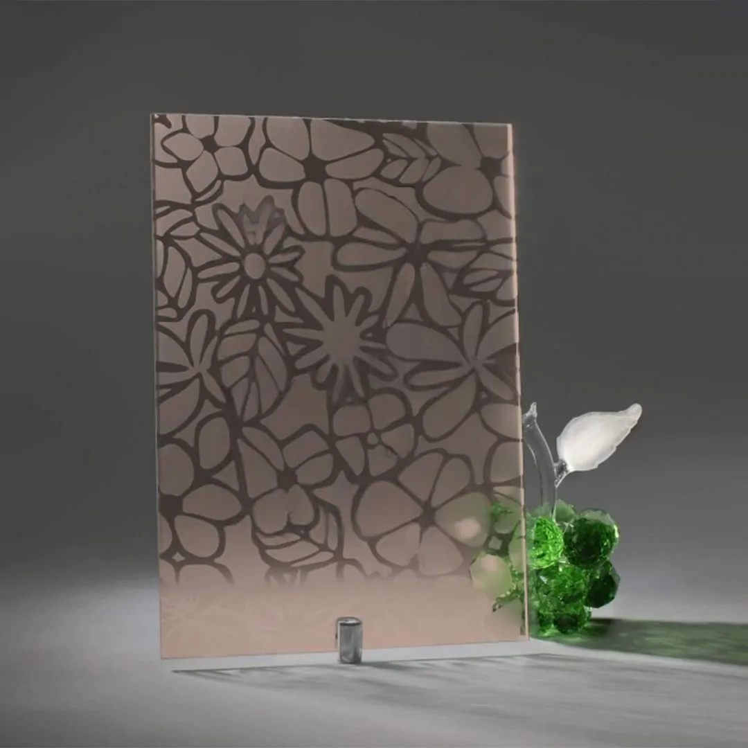 Фото стекло Композиция бронзовое