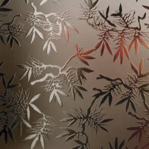 Фото стекло Куст бронза