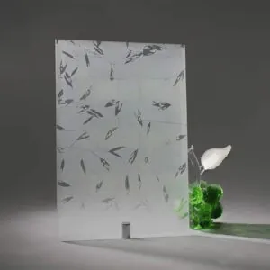 Фото стекло модель Плавний бесцветное