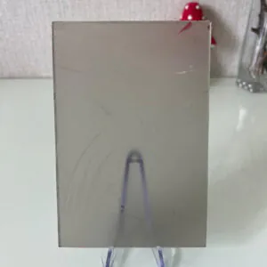 Фото стекло с рисунком Шале бронза